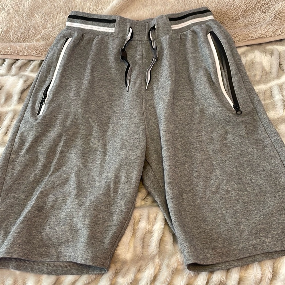 Gray Workout Shorts